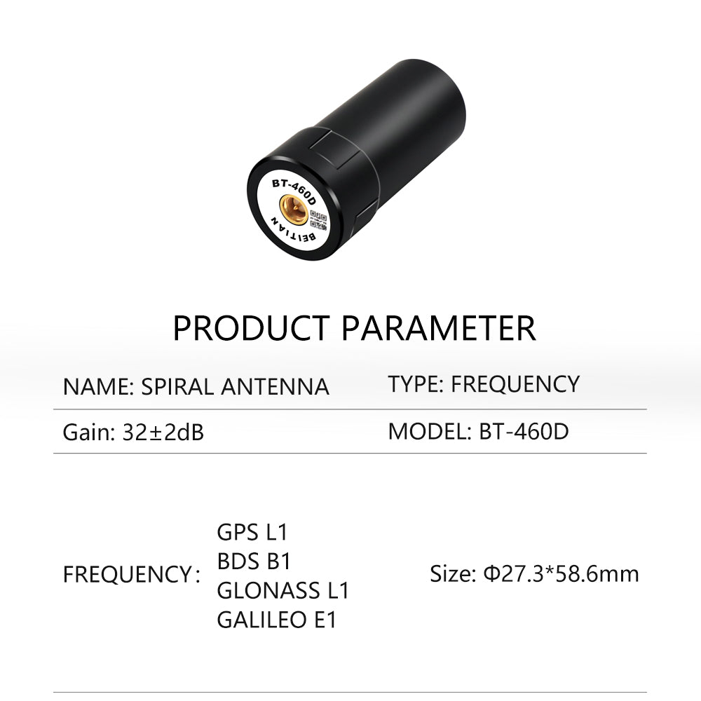 Beitian RTK Drone Lighting Show GPS BDS GLONASS GALILEO SMA-J GNSS  Helical Antenna Series Beitian RTK Drone Lighting Show GPS BDS GLONASS GALILEO SMA-J GNSS  Helical Antenna Series